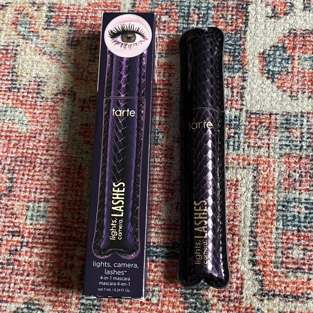 Tarte - Lights, Camera, Lashes 4-in-1 Mascara, BLACK - NIB